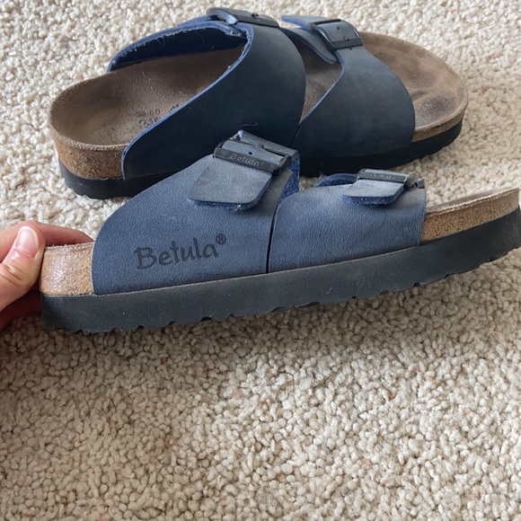 Birkenstock Betula Navy blue synthetic size 37 - Picture 5 of 5